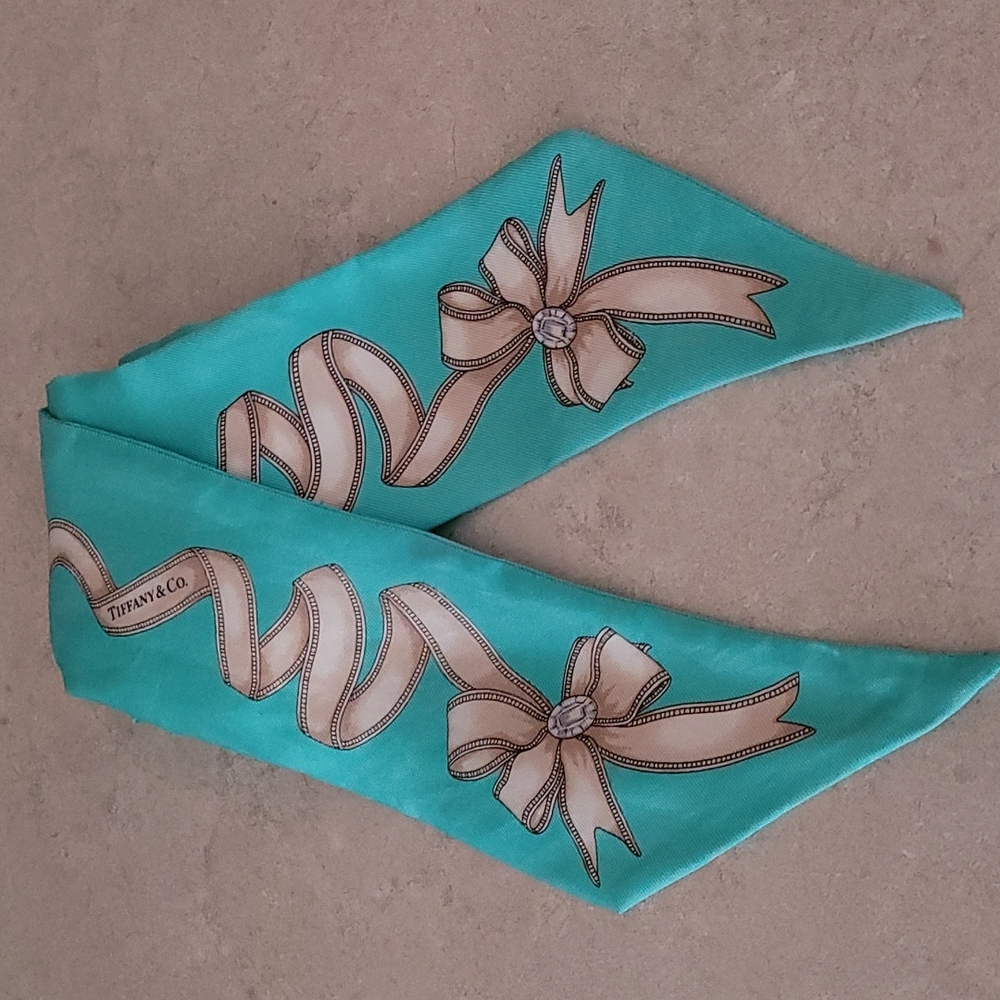 Vintage Tiffany & Co. Twilly Scarf - Picture 2 of 7